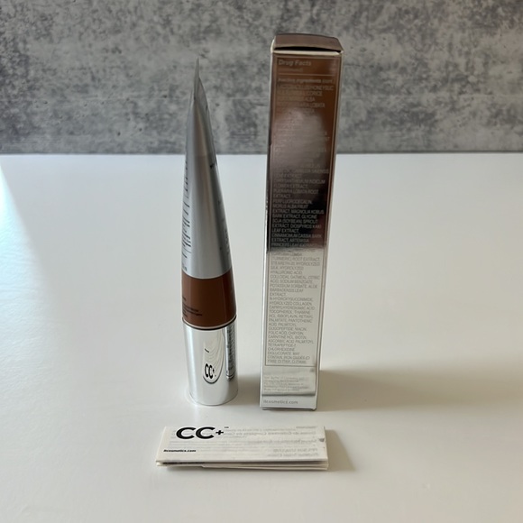 It Cosmetics CC Full Coverage Cream + Hydrating Serum Deep SPF 50 Full Size BNIB - Picture 4 of 4